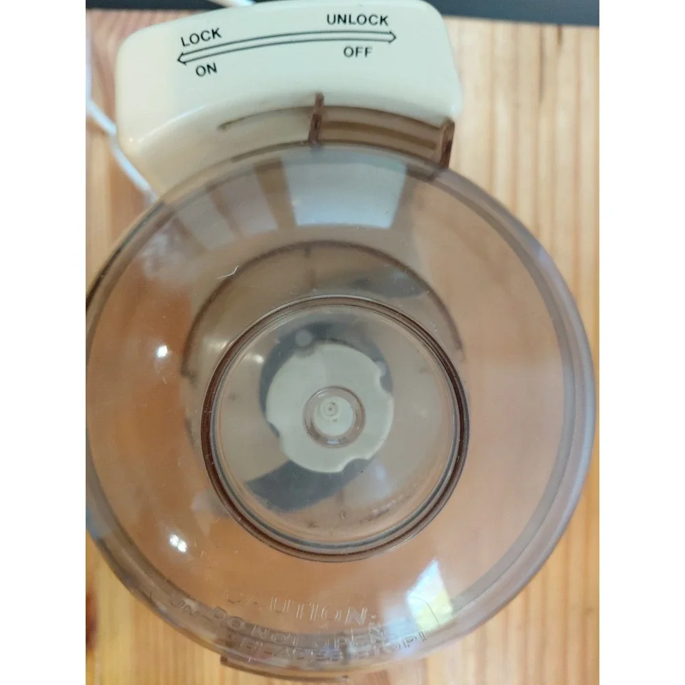 Vintage Sunbeam Oskar 14081 Food Processor Chopper Made in France Tested/Works
